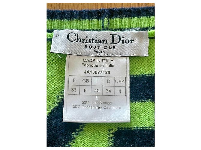 Christian Dior Dior Weste aus Kaschmir und Wolle - Ansicht 3