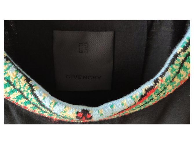VESTIDO CAMISETA DE GIVENCHY EN ALGODÓN CON ABERTURAS LATERALES. Negro - vista 5