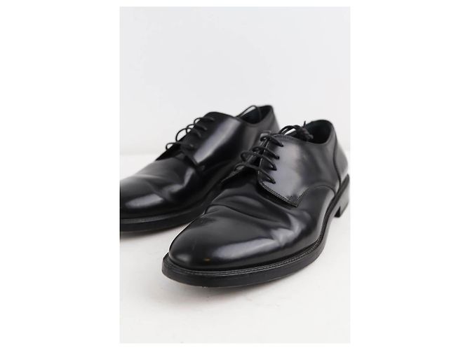 Burberry Chaussures à lacets en cuir - vue 4