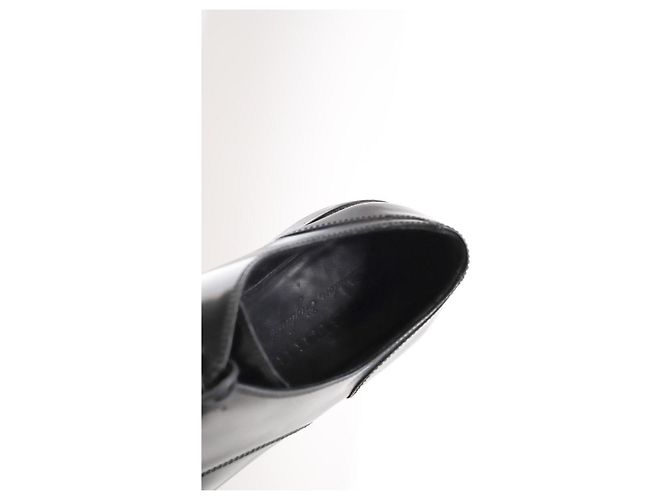 Burberry Chaussures à lacets en cuir - vue 6