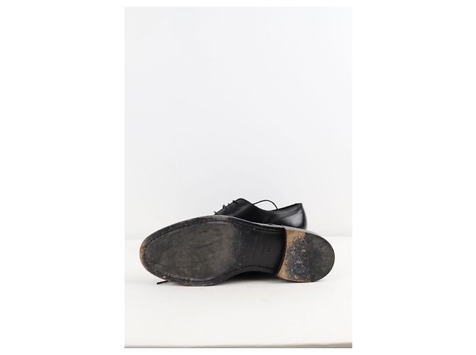 Burberry Chaussures à lacets en cuir - vue 7