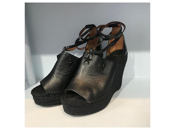 Sandali GIVENCHY T.EU 40 Pelle Nero - vista 3