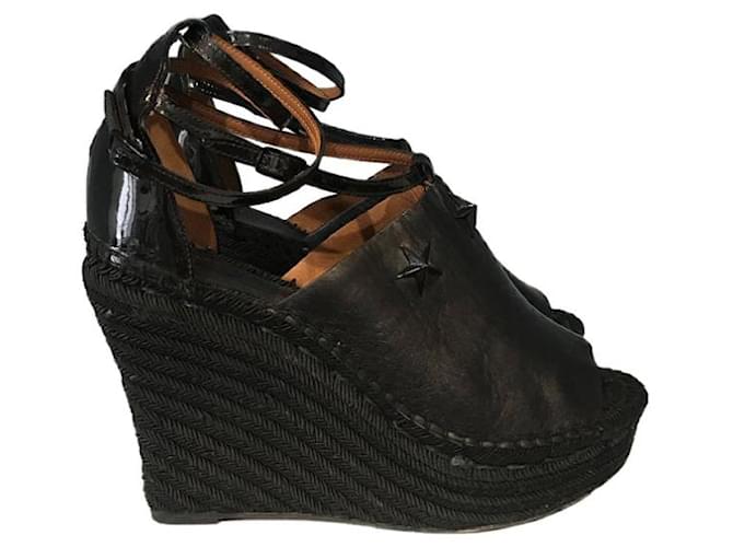 Sandali GIVENCHY T.EU 40 Pelle Nero - vista 7