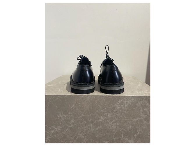 ALEXANDER MCQUEEN Mules e zoccoli T.EU 36.5 Pelle Nero - vista 4