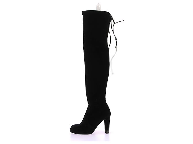 Botas Stuart Weitzman T.EU 37.5 Ante Negro - vista 2