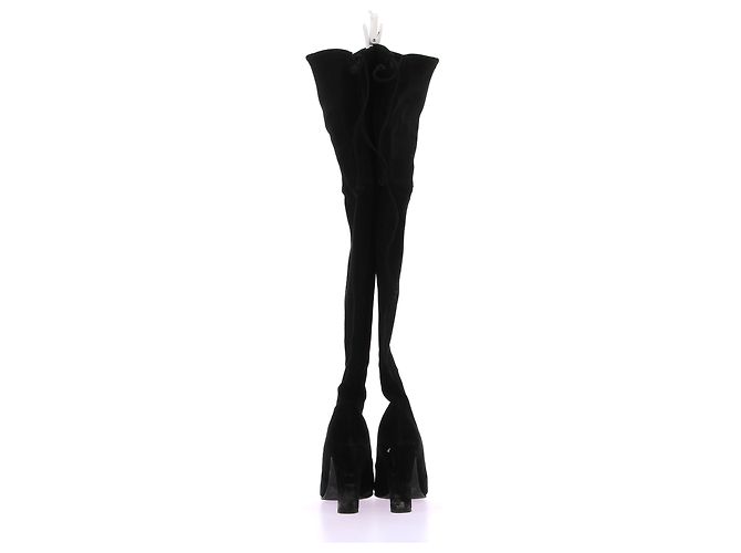 Botas Stuart Weitzman T.EU 37.5 Ante Negro - vista 5