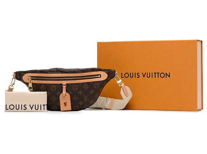 Louis Vuitton Brown Monogram High Rise Bumbag - view 15