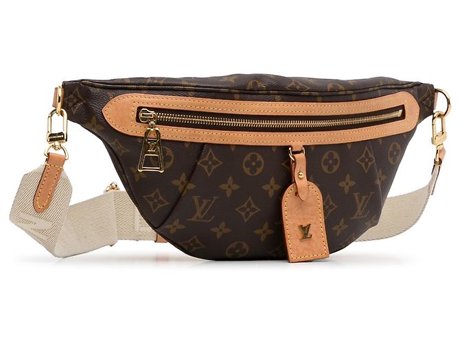 Louis Vuitton Brown Monogram High Rise Bumbag - view 2