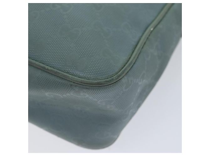Borsa a tracolla con implementazione GUCCI GG Azzurro 297559 auth 70122 Blu chiaro - vista 15