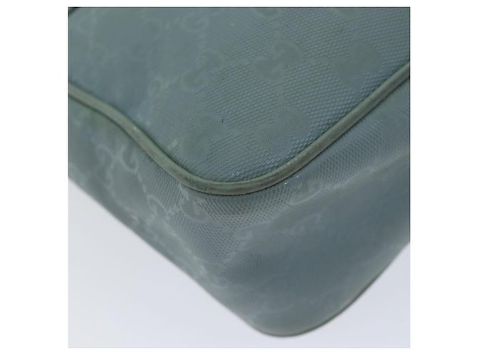 Borsa a tracolla con implementazione GUCCI GG Azzurro 297559 auth 70122 Blu chiaro - vista 16