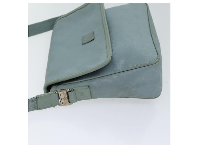 Borsa a tracolla con implementazione GUCCI GG Azzurro 297559 auth 70122 Blu chiaro - vista 4