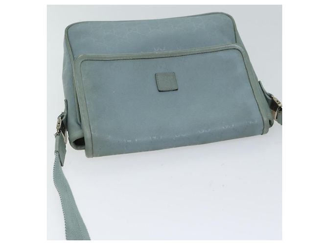 Borsa a tracolla con implementazione GUCCI GG Azzurro 297559 auth 70122 Blu chiaro - vista 6