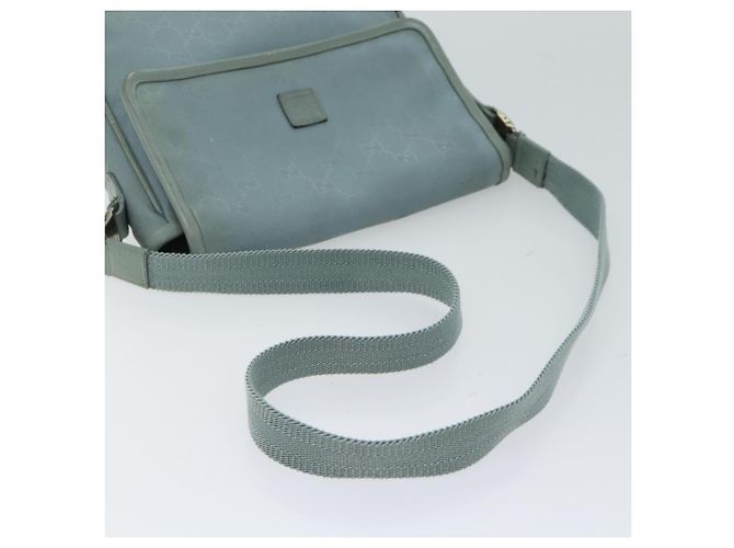Borsa a tracolla con implementazione GUCCI GG Azzurro 297559 auth 70122 Blu chiaro - vista 7