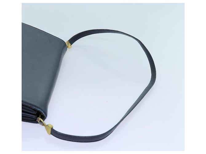 Christian Dior Borsa A Tracolla Pelle Nera Auth 70793 Nero - vista 14