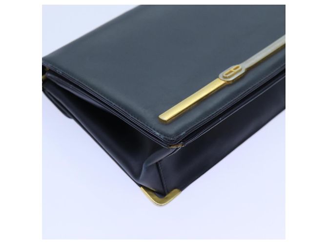 Christian Dior Borsa A Tracolla Pelle Nera Auth 70793 Nero - vista 15