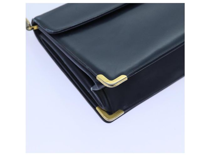 Christian Dior Borsa A Tracolla Pelle Nera Auth 70793 Nero - vista 17