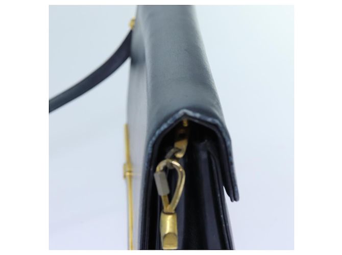 Christian Dior Borsa A Tracolla Pelle Nera Auth 70793 Nero - vista 4