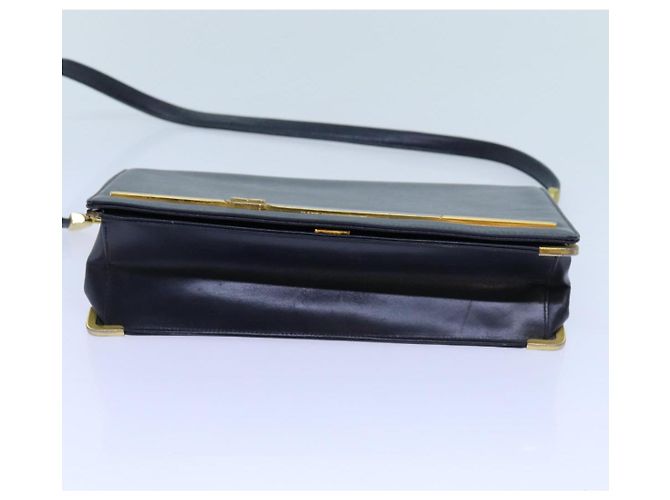 Christian Dior Borsa A Tracolla Pelle Nera Auth 70793 Nero - vista 6