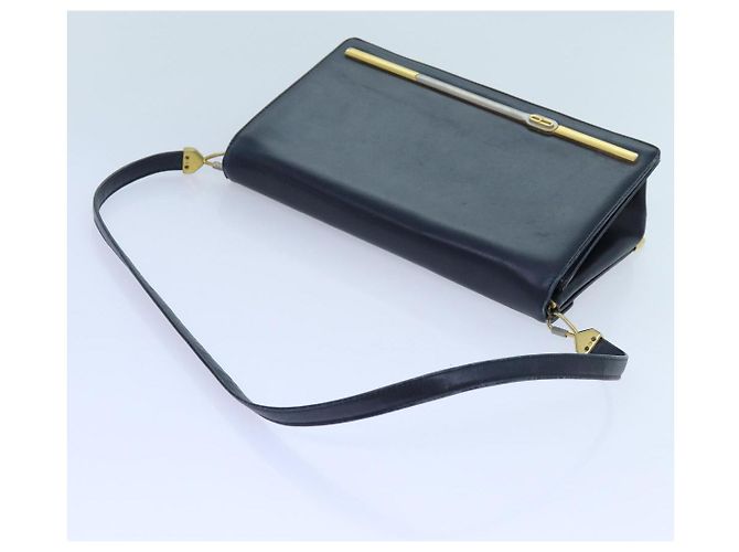 Christian Dior Borsa A Tracolla Pelle Nera Auth 70793 Nero - vista 7
