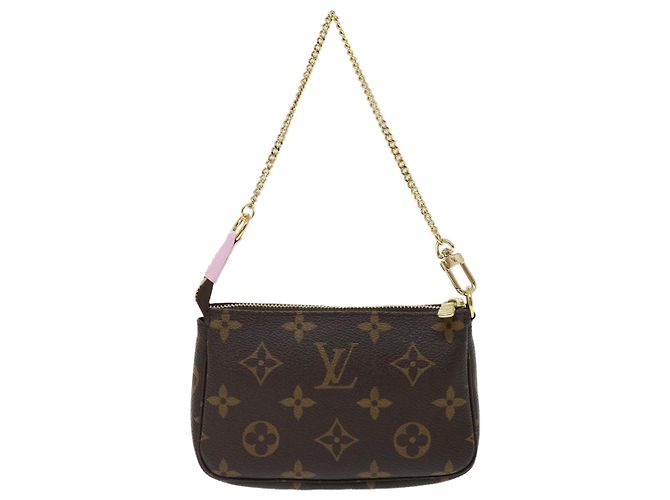 LOUIS VUITTON Monogram Vivienne Mini Pochette Pouch M45905 LV Auth 70308A - view 2