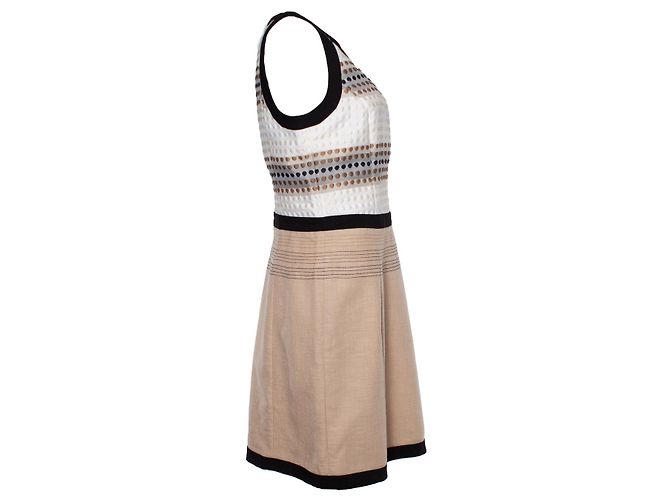 Autre Marque Caroline Biss, Sleeveless dress with dotted pattern Multiple colors - view 4