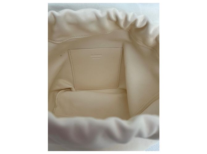 Jil Sander leather pouch cream - view 3