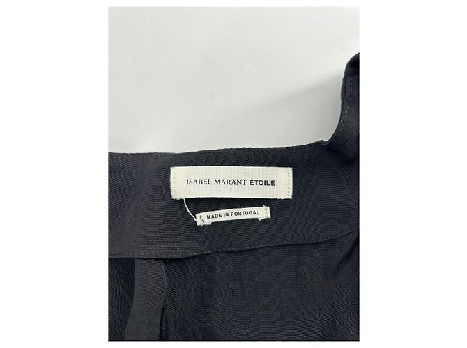 Isabel Marant Etoile tops T.FR 38 Sintético Negro - vista 5