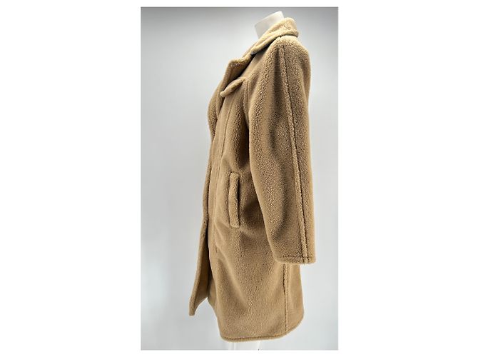 Off White Off-White Mäntel T.FR 40 aus Kunstfell Beige - Ansicht 3