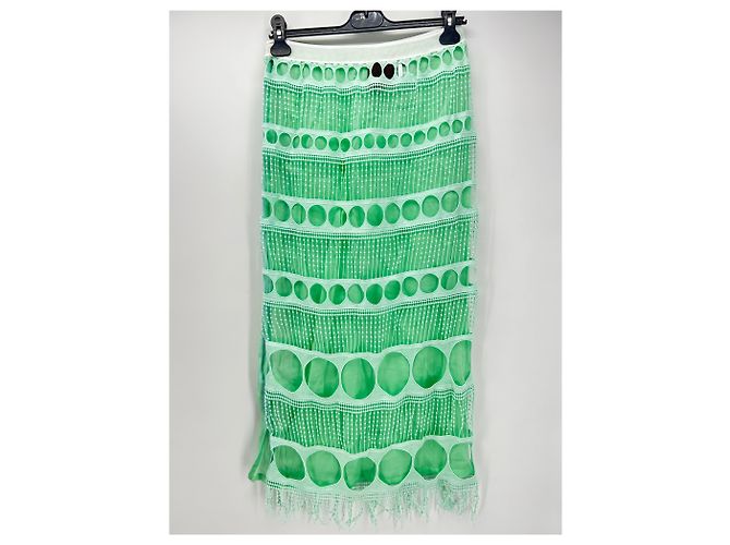 Gonne Loewe T.FR 36 Cotone Verde - vista 2