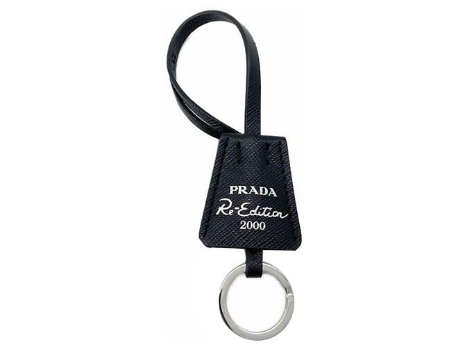 Riedizione Prada Tessuto Nero 2000 Shoulder Bag - vista 12
