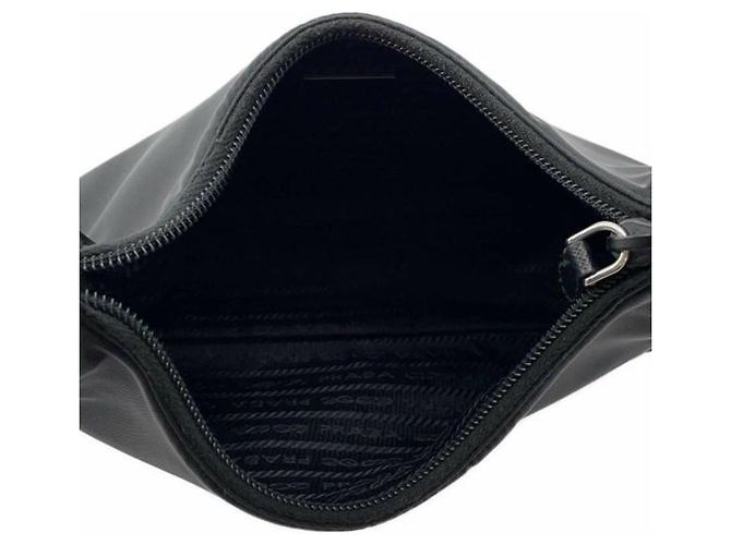 Riedizione Prada Tessuto Nero 2000 Shoulder Bag - vista 4