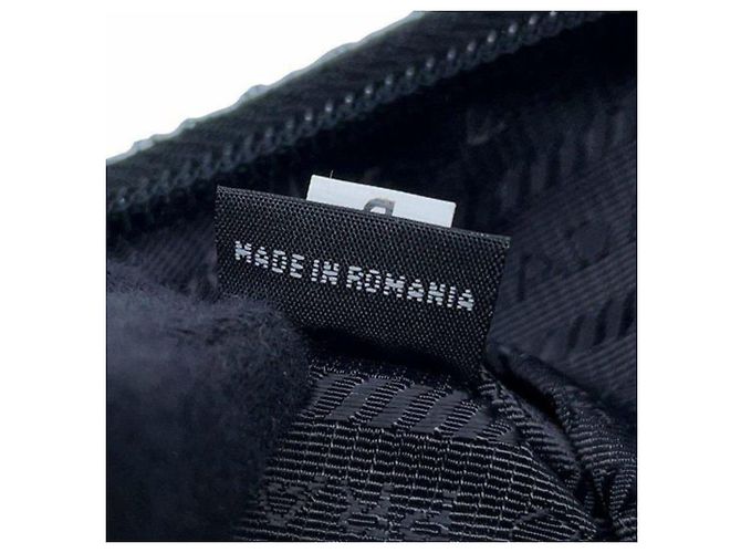 Riedizione Prada Tessuto Nero 2000 Shoulder Bag - vista 7
