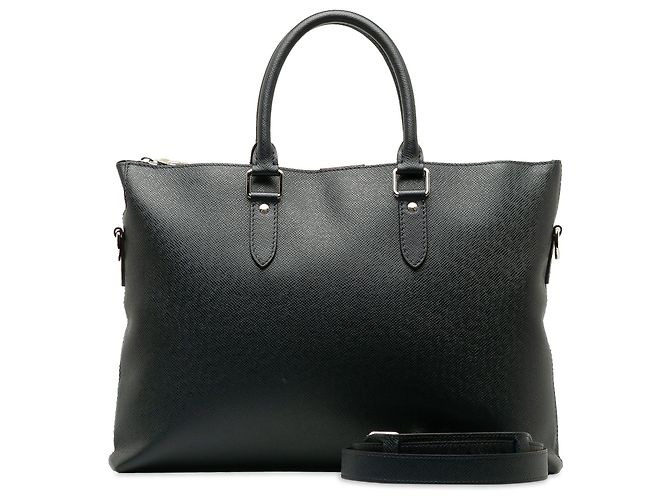 Louis Vuitton Blue Taiga Anton Soft Cartella Blu navy - vista 11