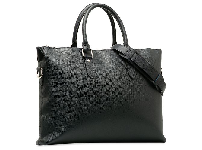 Louis Vuitton Blue Taiga Anton Soft Cartella Blu navy - vista 2