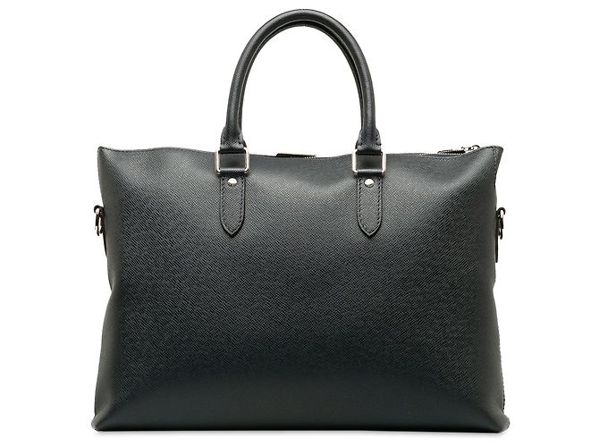 Louis Vuitton Blue Taiga Anton Soft Cartella Blu navy - vista 3
