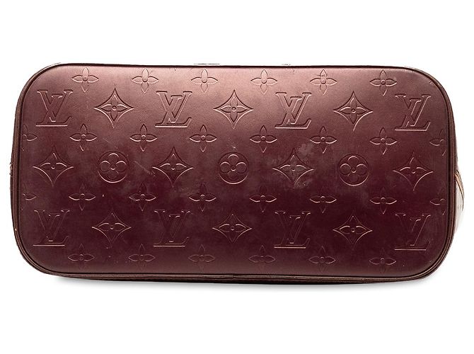 Louis Vuitton Red Monogram Mat Stockton Rot Bordeaux - Ansicht 4