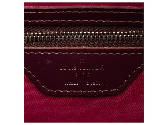 Louis Vuitton Red Monogram Mat Stockton Rot Bordeaux - Ansicht 6