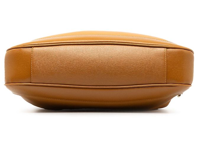 Borsa Gucci Diana in pelle marrone bambù marrone - vista 4