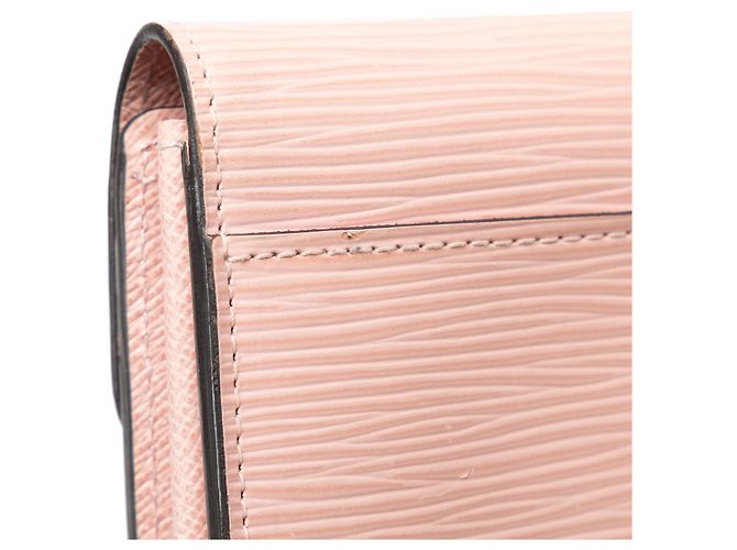 Cartera larga rosa Epi Sarah de Louis Vuitton - vista 11