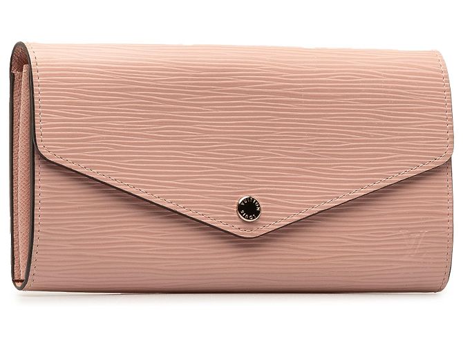 Cartera larga rosa Epi Sarah de Louis Vuitton - vista 2