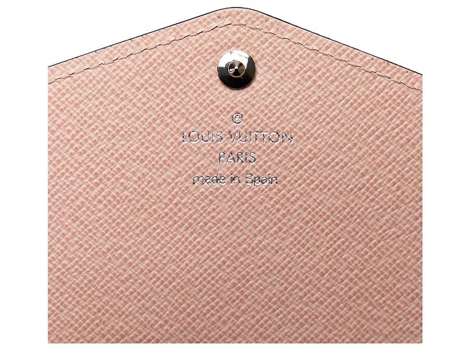 Cartera larga rosa Epi Sarah de Louis Vuitton - vista 7