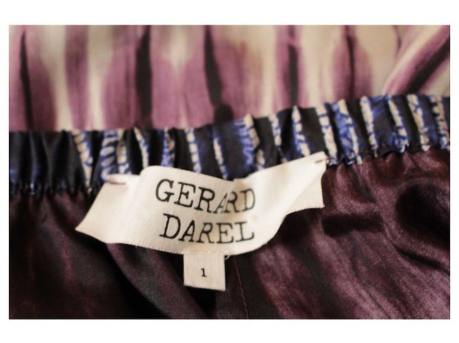 Gerard Darel Falda larga tie & dye de Gérard Darel Multicolor - vista 3