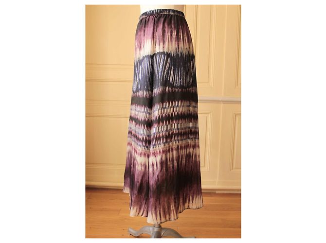 Gerard Darel Falda larga tie & dye de Gérard Darel Multicolor - vista 4