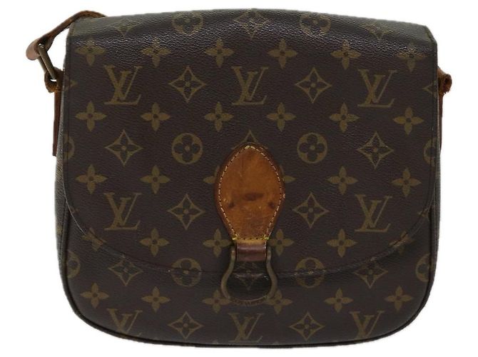 Saint-Cloud LOUIS VUITTON Monogram Saint Cloud GM Borsa a tracolla M51242 LV Auth em6025 Monogramma - vista 13