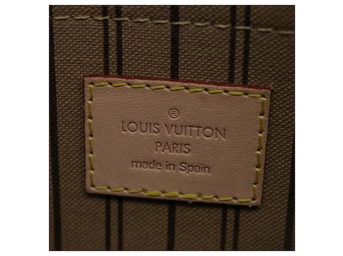 LOUIS VUITTON Monogram Neverfull MM Estuche Accesorio Estuche LV Auth 70307 Monograma - vista 10