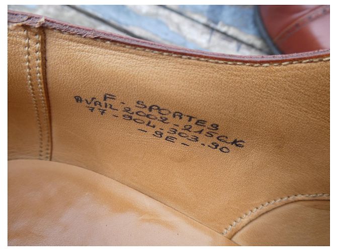richelieu jm weston 9E 43 in ottime condizioni Marrone chiaro - vista 3