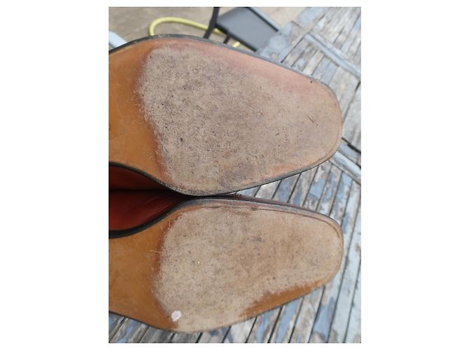 richelieu jm weston 9E 43 in ottime condizioni Marrone chiaro - vista 5