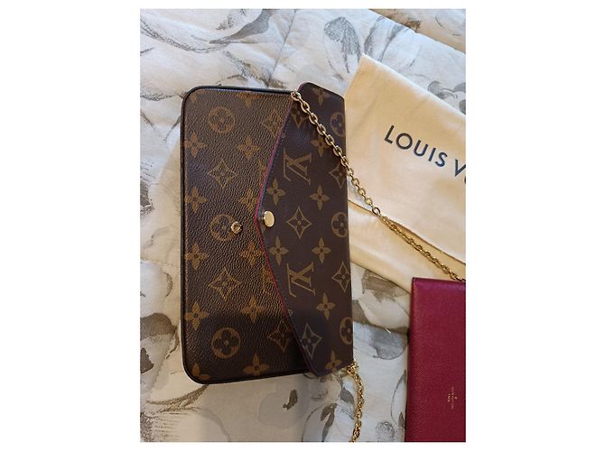 Pochette Louis Vuitton Félicie Monogram Monogramma - vista 3