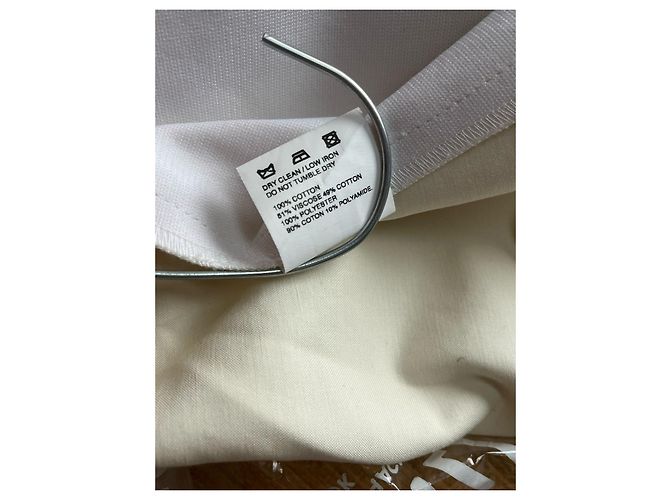 Jacquemus Les Santons De Provence Kleid Weiß - Ansicht 10