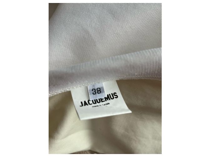Jacquemus Les Santons De Provence Kleid Weiß - Ansicht 11